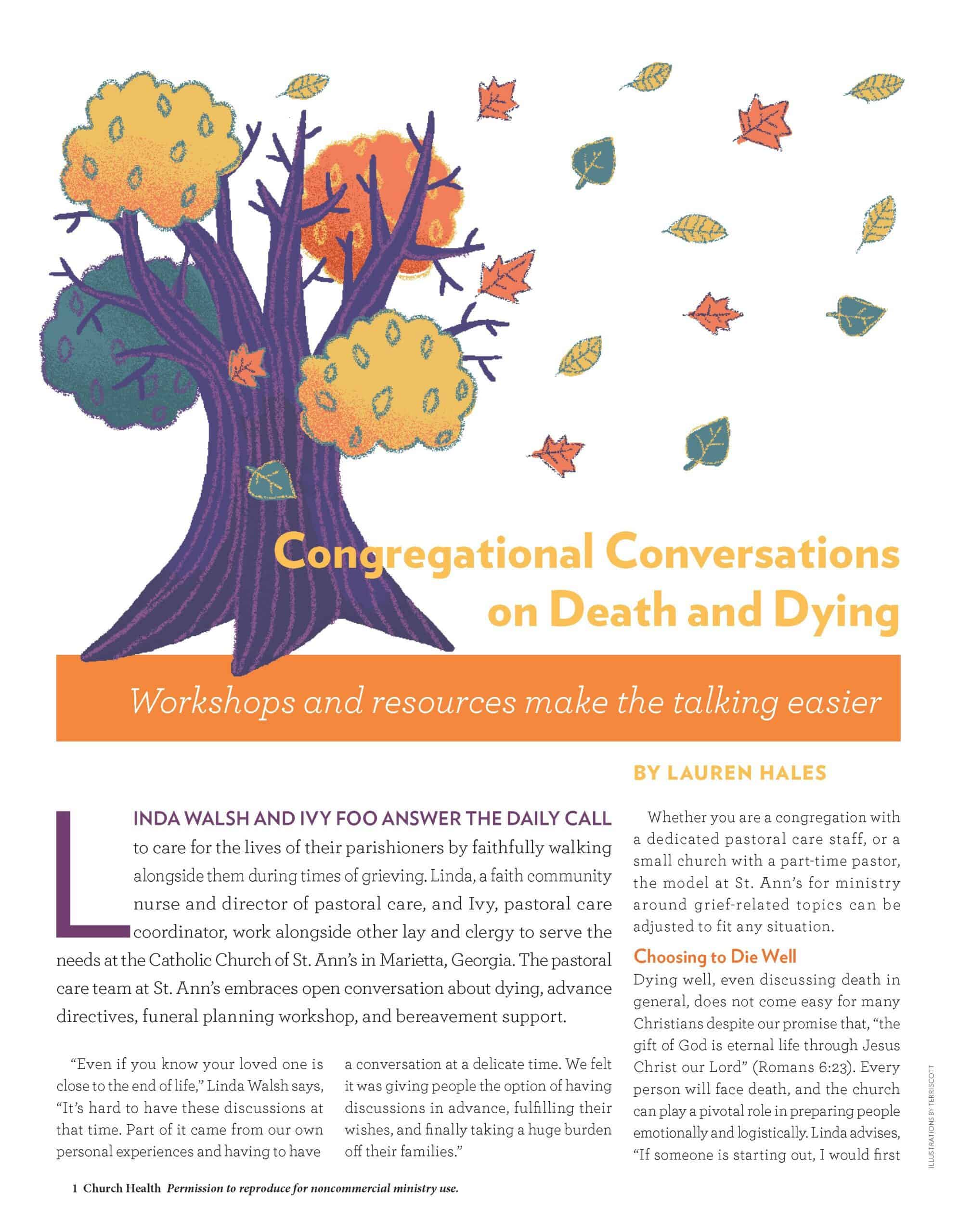 You are currently viewing Congregational Conversations on Death and Dying