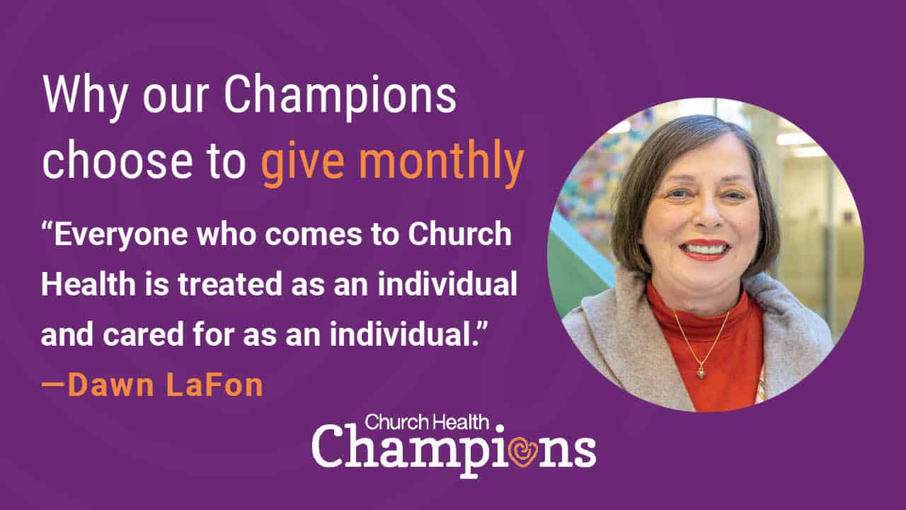 Campeones de la salud de la iglesia en Church Health Memphis