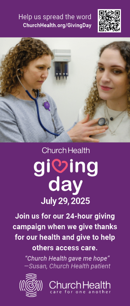 Giving Day - Social Tool Kit at Church Health Memphis