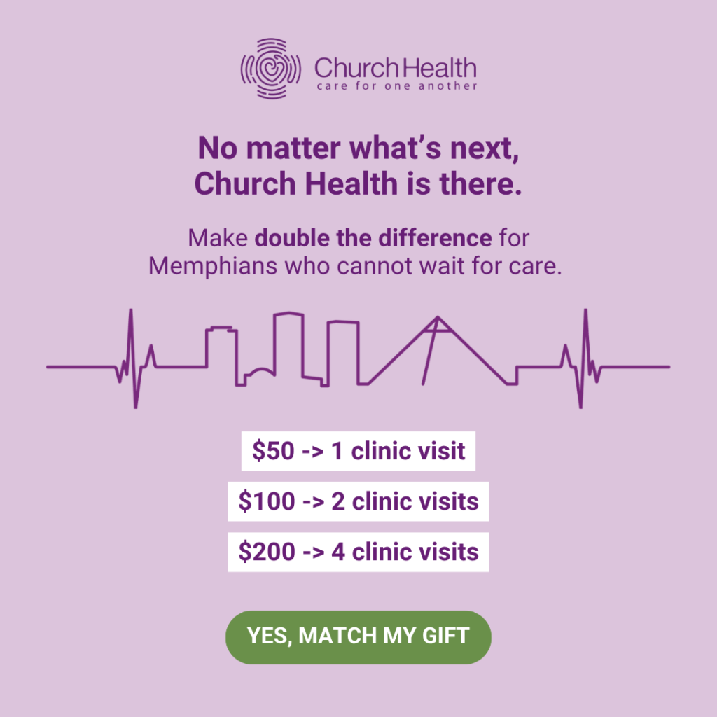 Giving Day Donate 2026 at Church Health Memphis