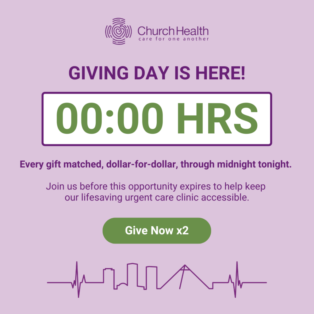 Giving Day Match at Church Health Memphis