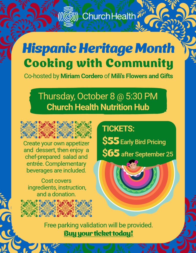 Hispanic Heritage Month: Cooking With Community at Church Health Memphis