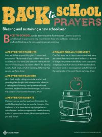 Back to School Prayers-Flyer-2021