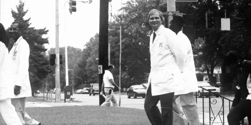 Dr. Morris Walking