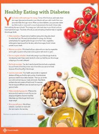 Healthy Eating with Diabetes-website
